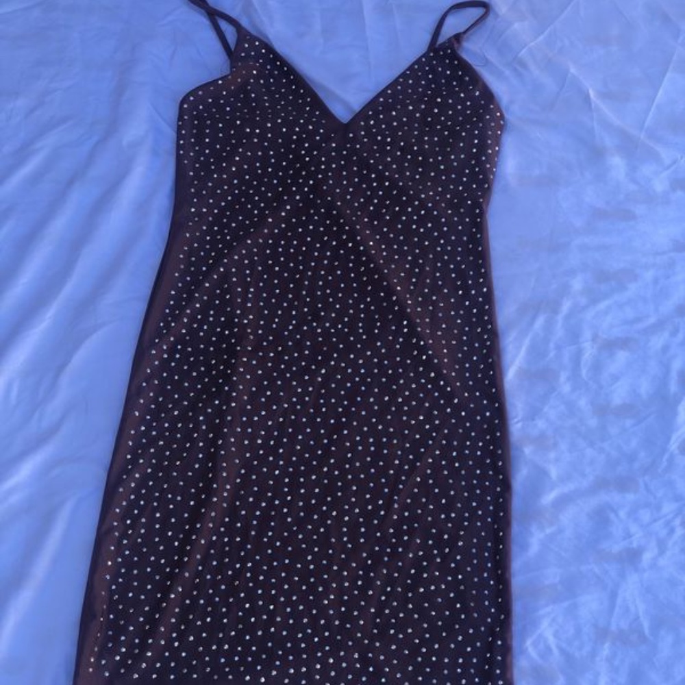 Muave pink mini dress